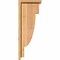 Ekena Millwork Alpine Smooth Corbel w/Backplate, Western Red Cedar, 7 1/2"W x 10"D x 26"H COR08X10X26ALP01SWR - alternate 2